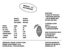 Vacation Drinking Chocolate Powder 1kg